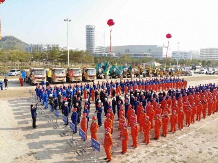 龍崗區舉行龍崗河流域、觀瀾河流域消除黑臭及河流水質保障工程開工儀式