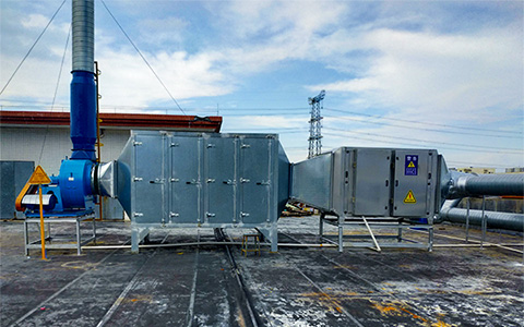 東莞機電廢氣處理工程案例